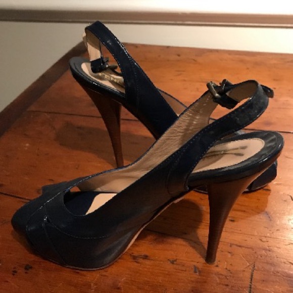 FENDI - Navy Sandals US 9 | IT 9 - Picture 3 of 6